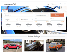 Tablet Screenshot of drivequick.com
